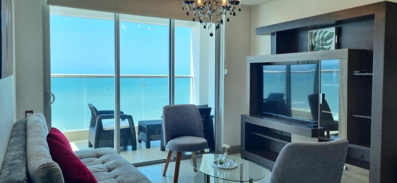 Apartament Bocagrande Beach Apartamento Kartagena Zewnętrze zdjęcie