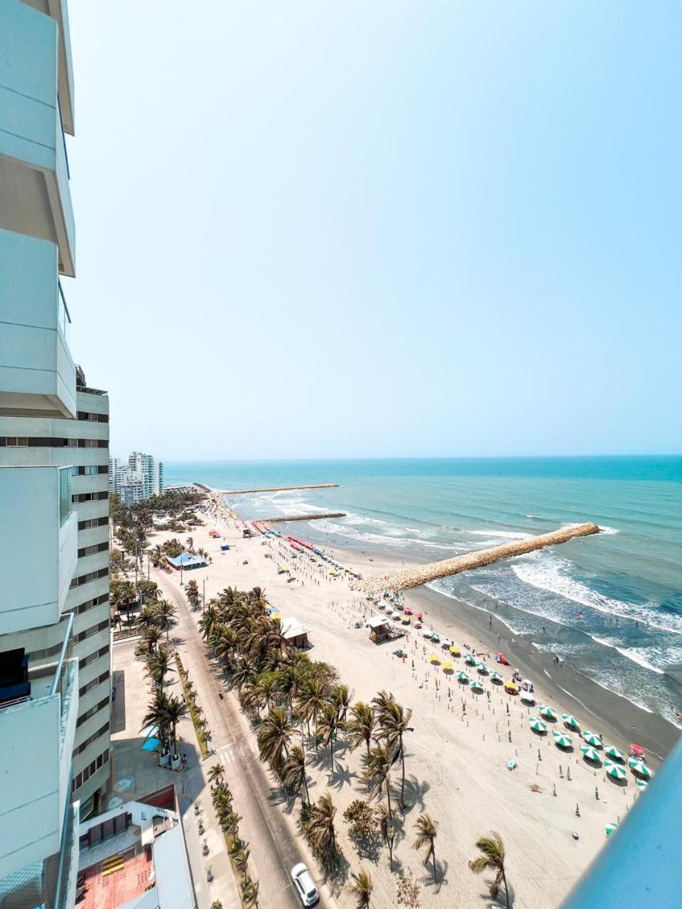 Apartament Bocagrande Beach Apartamento Kartagena Zewnętrze zdjęcie