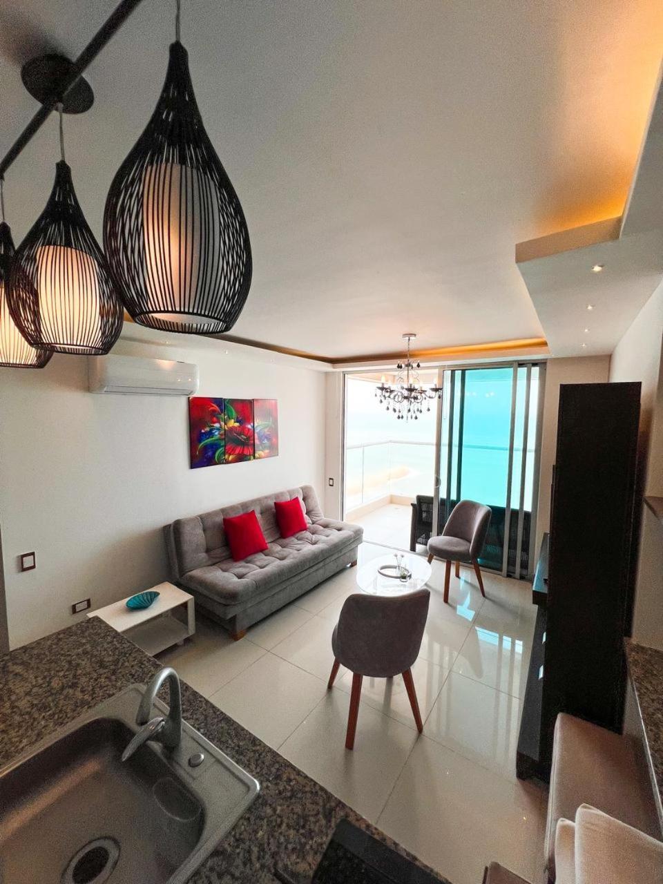 Apartament Bocagrande Beach Apartamento Kartagena Zewnętrze zdjęcie