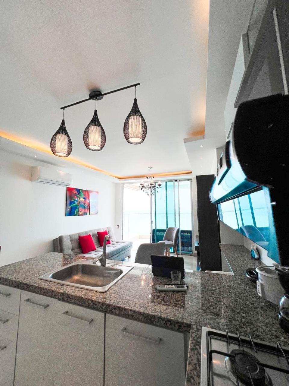 Apartament Bocagrande Beach Apartamento Kartagena Zewnętrze zdjęcie